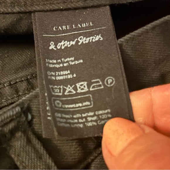 & Other Stories Forever denim shorts size 10 - Picture 5 of 7